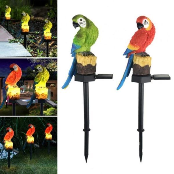 Ηλιακό φωτιστικό κήπου Παπαγάλος – Solar lamp Parrot » Murzl Ηλιακό φωτιστικό κήπου Παπαγάλος – Solar lamp Parrot - Image 4