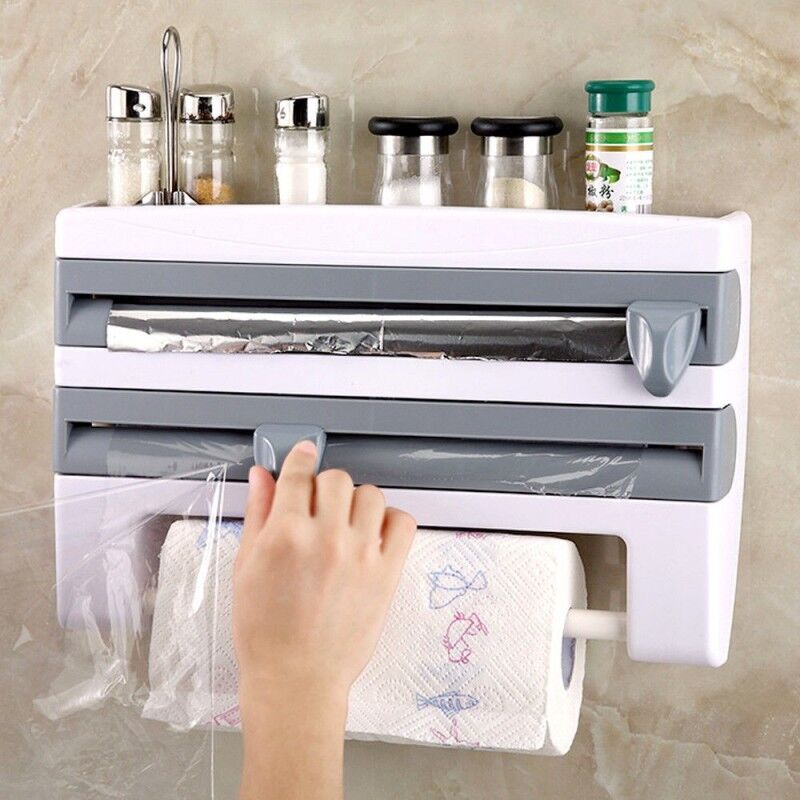 3-in-1 Kitchen Paper and Foil Dispenser – PaperHolder » Murzl 3-in-1-kitchen-paper-and-foil-dispenser