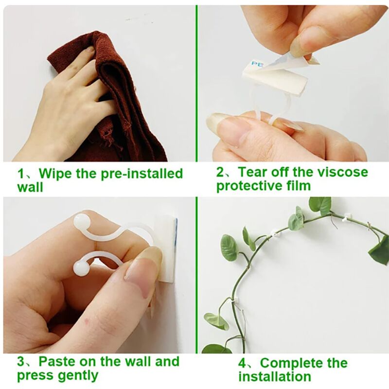 Clips for holding and arranging flowers, 50 pcs – FlowerClip » Murzl clips-for-holding-and-arranging-flowers-50-pcs