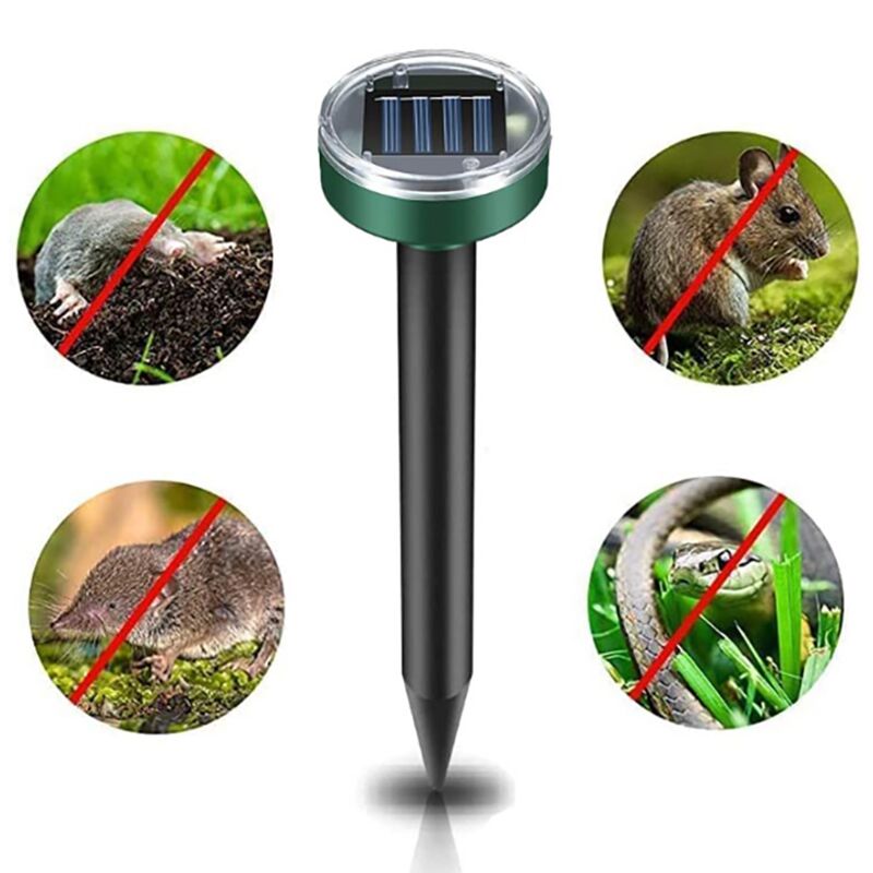 Solar device against rodents, reptiles, and pests – 2 pieces – SolarPestDevice » Murzl Solar device against rodents, reptiles, and pests – 2 pieces – SolarPestDevice