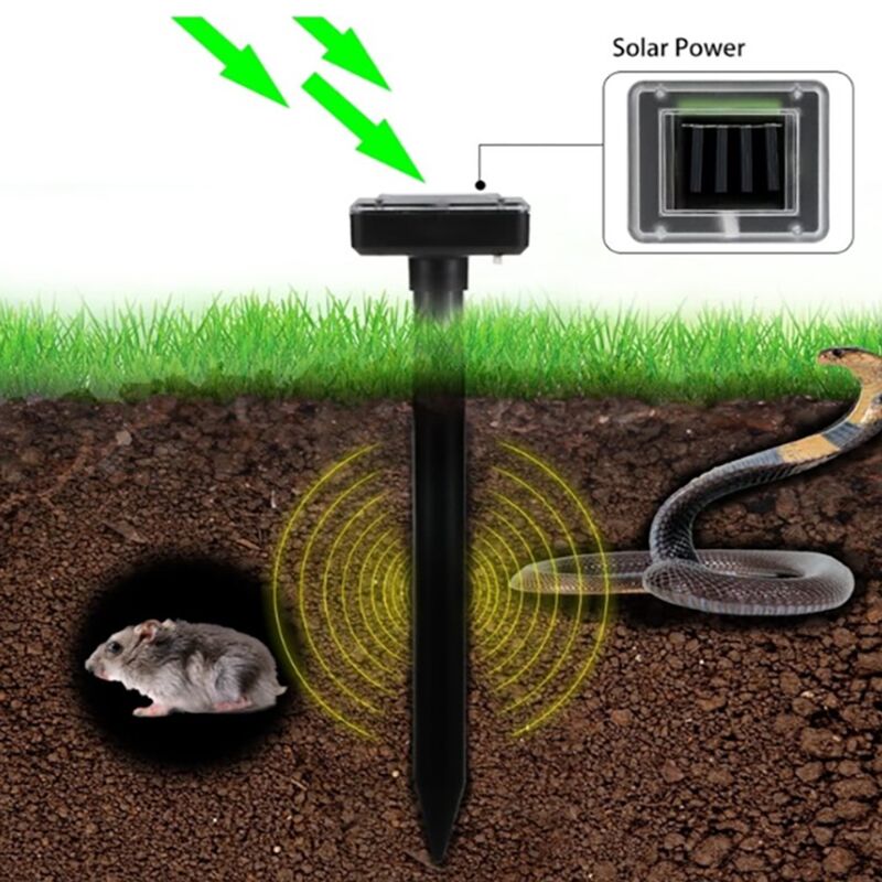 Solar device against rodents, reptiles, and pests – 2 pieces – SolarPestDevice » Murzl solar-device-against-rodents-reptiles-and-pests-