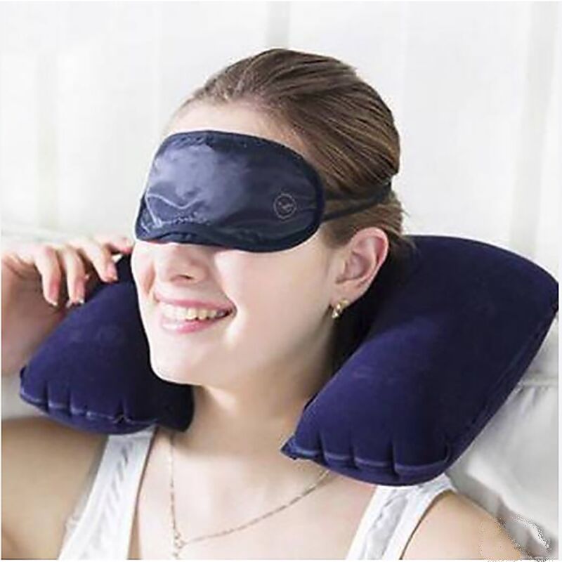 Inflatable travel pillow + eye mask – Travel Kit » Murzl inflatable-travel-pillow-eye-mask-travel-kit
