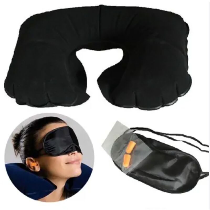 Inflatable travel pillow + eye mask – Travel Kit » Murzl inflatable-travel-pillow-eye-mask-travel-kit