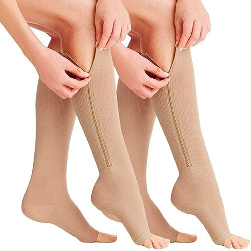 Compression Support Socks with Zipper – Compression Socks » Murzl compression-support-socks-with-zipper
