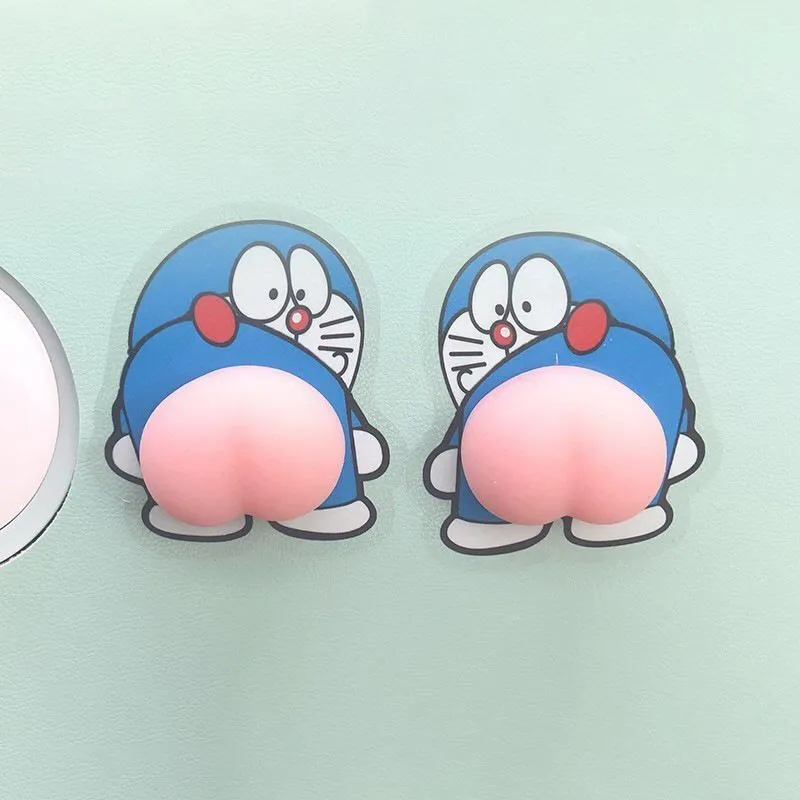 Funny 3D stopper, peach butt sticker set of 2 – FunStopwatch » Murzl funny-3d-stopper-peach-butt-sticker-set-of-2